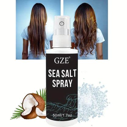 GZE Natural Sea Salt Spray for Hair Men & Women, Adds Instant Volume, Texture, Thickness, & Light Hold | Texturizing & Thickenin