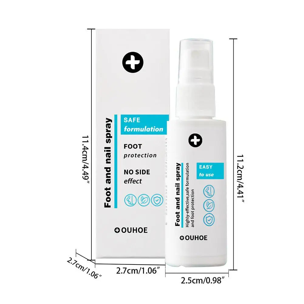 Anti-Sweat Spray Remove Bad Smell Foot Deodorant Spray Foot Artifact Footwear And Socks Foot Shoe Odor Deodorant Spray
