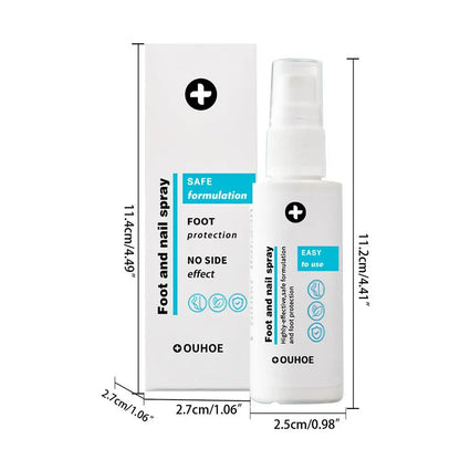 Anti-Sweat Spray Remove Bad Smell Foot Deodorant Spray Foot Artifact Footwear And Socks Foot Shoe Odor Deodorant Spray