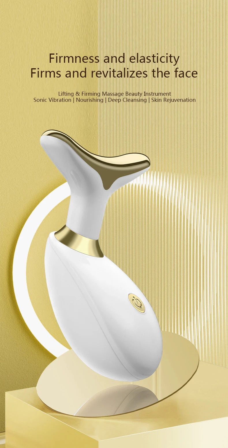 Face Neck Massager Household Lifting And Firming Facial Electric Introduction Lifting And Firming Beauty Massage Face Care Tools