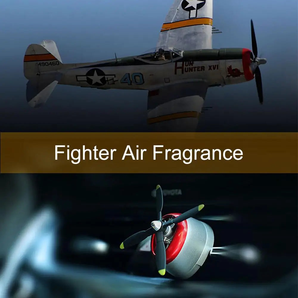 Car Air Freshener Rotating Propeller Automotive Air Outlet Fan Diffuser Automotive Fragrance Decoration For Most Cars Air Vent