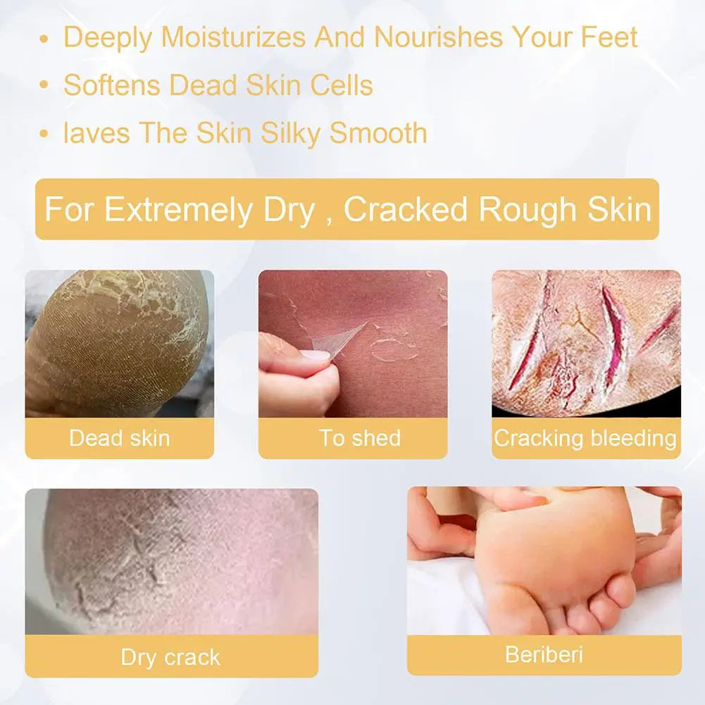 Foot Exfoliating Spray Repair Brightening Anti-Drying Crack Peeling Dead Skin Calluses Odor Removal Whitening Feet Care Liquid