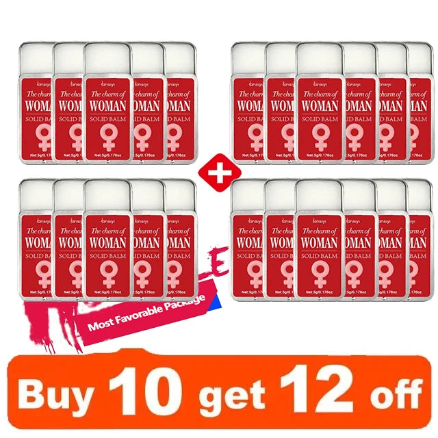 Women Men Body Heterosexual Hormones Perfume Solid Balm Long-lasting Scent Portable Solid Perfume Cologne Fragrance