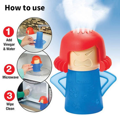 Microwave Cleaner Refrigerator Baking Oven Cleaning Cute Creative Shape Spray Type to Remove The Smell of Kitchen Gadgets