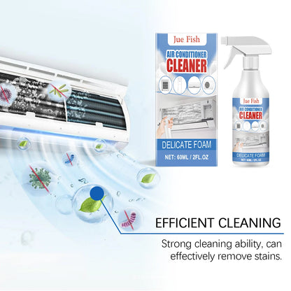 Air Conditioner Cleaner Spray Deeply Cleans Internal Dust Bacteria Removes Odors Washing Foaming Cleaner No Disassembly Washing