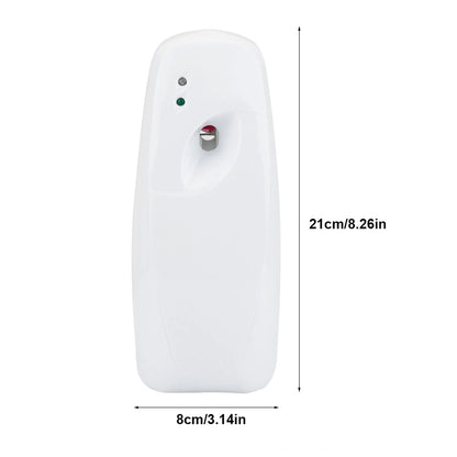 Home Indoor Wall Mounted Automatic Adjustable Air Freshener Fragrance Aerosol Spray Dispenser