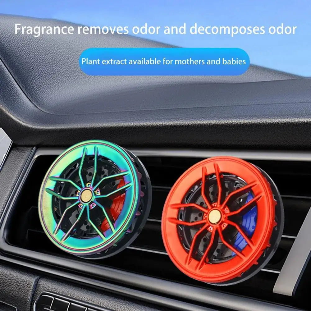 Car Fragrance Air Freshener Creative Stylish Rotating Propeller Fragrance Diffuser Decorative Car Accessories