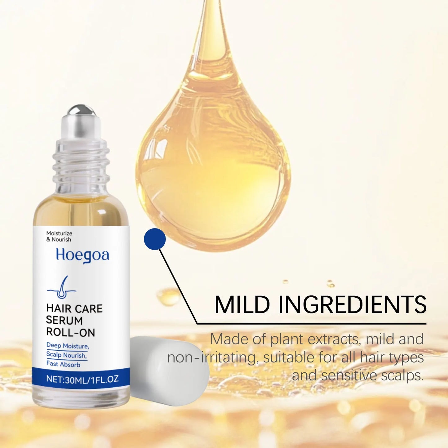 Hair Serum For Strengthening Root Anti Baldness Reduce Loss Repair Damaged Scalp Promote Hair Growth Healthier Thicker Hair Care