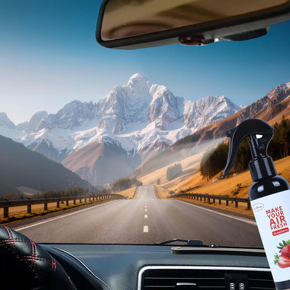 150ml strawberry-Scented Hand-Sprayed Air Freshener – Car Spray, Home Air Purifying & Deodorizing Fragrance