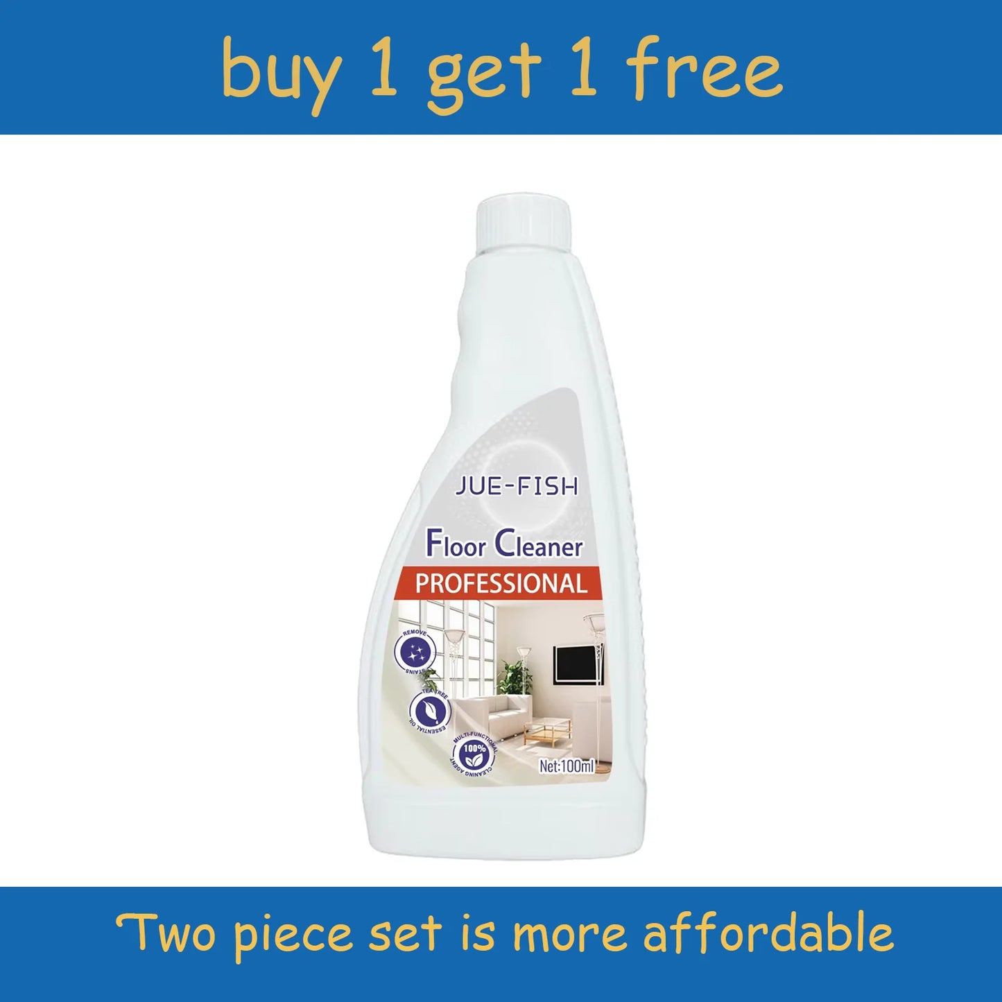 Floor Cleaning Agent Tile Dirt Brighten Cleaning Floor Strong Stain Removal Wooden Floor Scratch Polishing Tile Cleaner Liquid