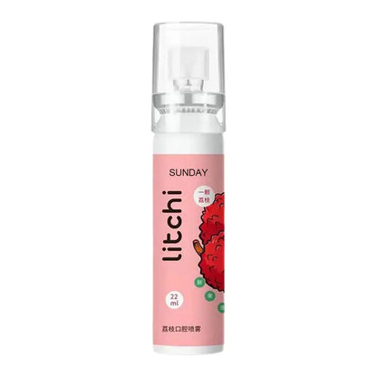 Fresh Oral Spray Fruit Flavour Fresh Breath Spray Portable Refreshing Cool Fresh Breath Oral Odor Remover Fights Bad Breath