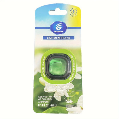 Car Fragrance Auto Air Outlet Aromatherapy Clip with Essential Oil Air Freshener Car Interior Odor Removing Fragrance Perfume