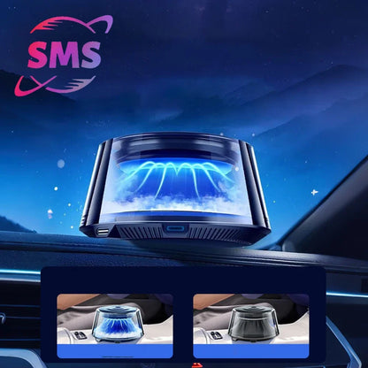 Advanced car air freshener for men and women, elegant car fragrance diffuser with decorative bracket