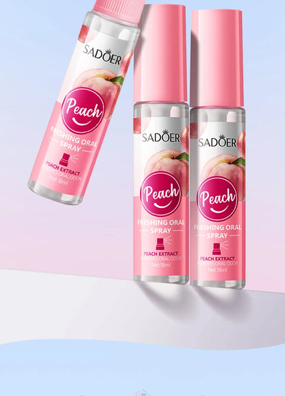 18ML Lemon Oral Fresh Mouth Spray Fresh Breath Eliminate Bad Breath Spray Deodorant Persistent Protable Fragrance No Alcohol