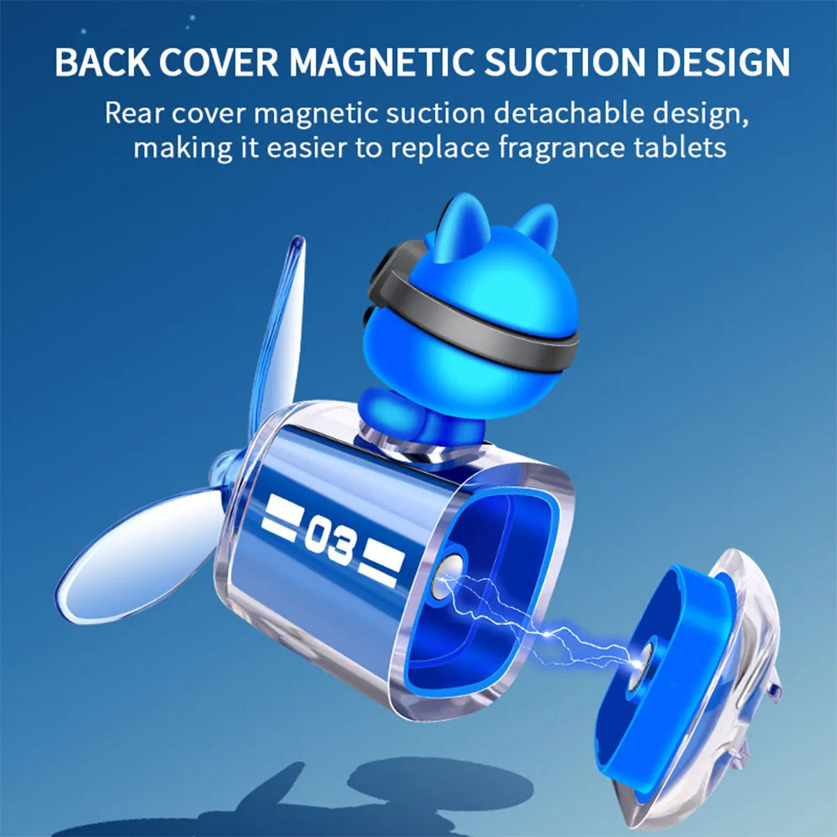 Car Air Outlet Fragrance Diffuser Conditioning Aromatherapy Perfume Clip Dog With Sunglasses Car Decoration Air Freshener