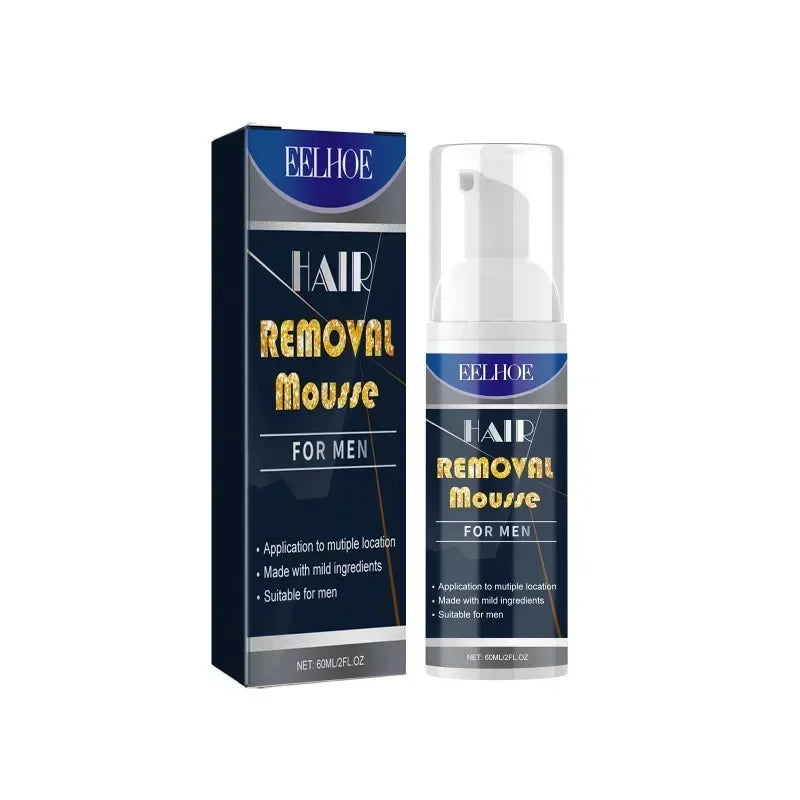 Powerful Hair Removal Mousse Permanent Painless Hair Remover for Men Armpit Legs Hair Growth Inhibitor Depilatory Cream Care