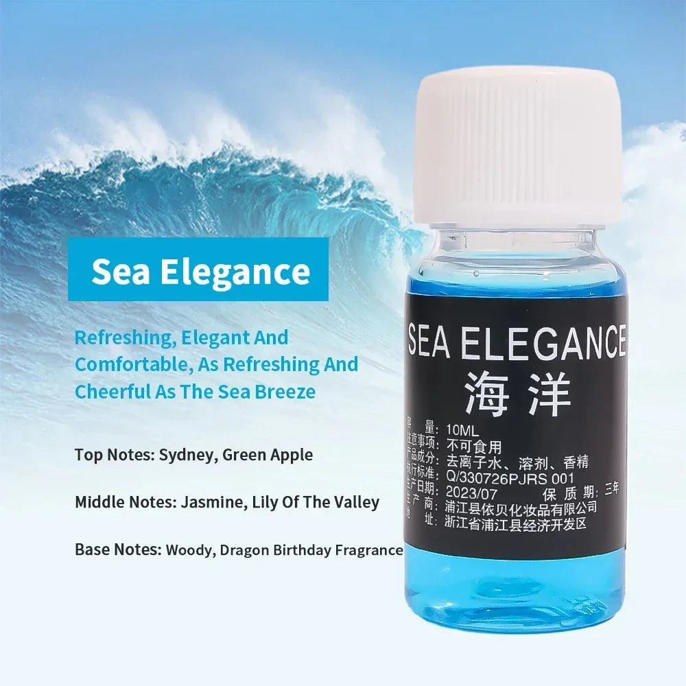 10ml Air Freshener Car Perfume Refill Natural Plant Essential Oil Aroma Diffuser Fragrance Humidifier Essential Oil Freshener