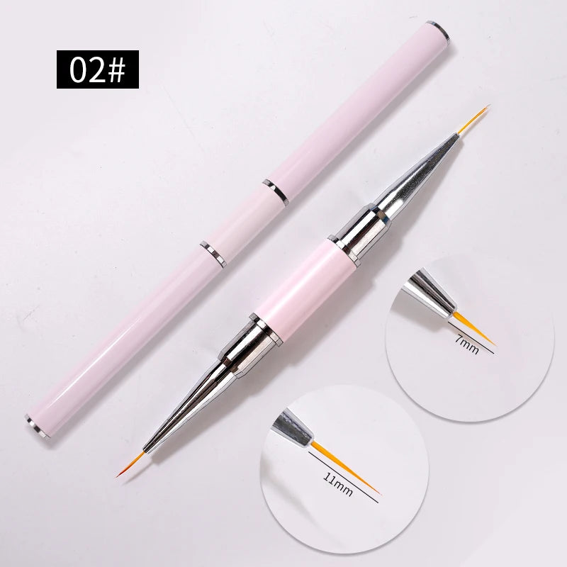 Nail Art Brush Professional Thin Liner for Manicure Decoration Brushes Set Nails French Paint Uv Gel Acrylic Decorating Tools