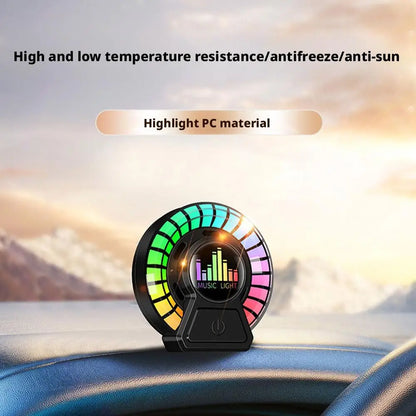 Car Air Outlet Aromatherapy Air Diffuser Aroma Car Music Rhythm LampAir Freshener For Removing Odors Car Accessories