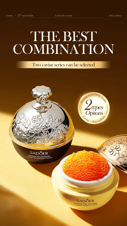 Caviar Anti-Wrinkle Face Cream Collagen Anti-Aging Firming Lift Fade Fine Lines Moisturizing Smooth Brighten Skin Care Products
