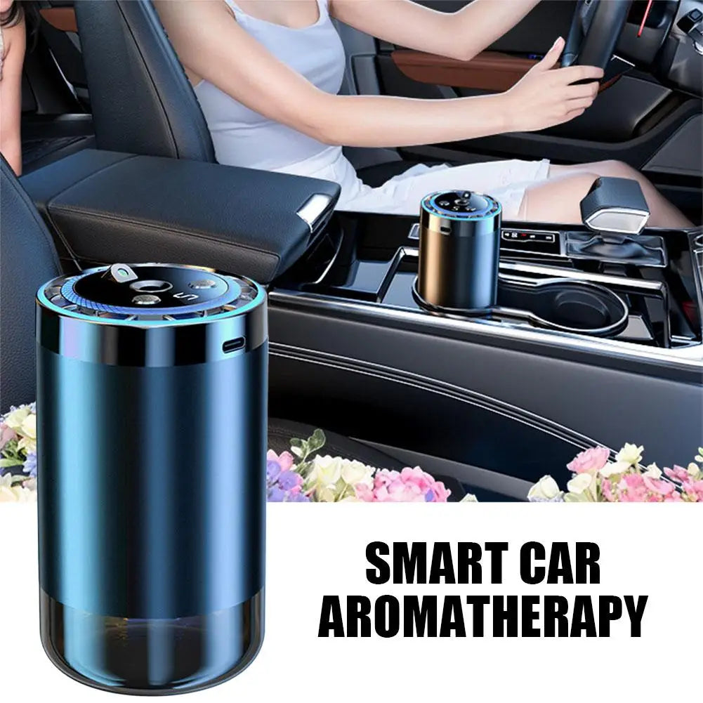 Intelligent Car Aromatherapy Car Air Freshener Car Vent Essential Oil Mist Humidifier Aromatherapy Car Supplies