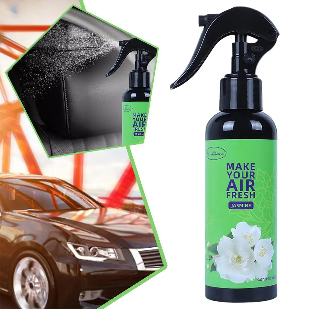 150ML vehicle mounted air freshener hand spray perfume long-lasting air freshener household air purification deodorant spray