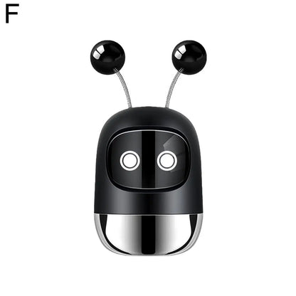 New Car Air Freshener Auto Mini Robot Air Vent Clip Parfum Flavoring Ventilation Outlet Aromatherapy Automotive Interior