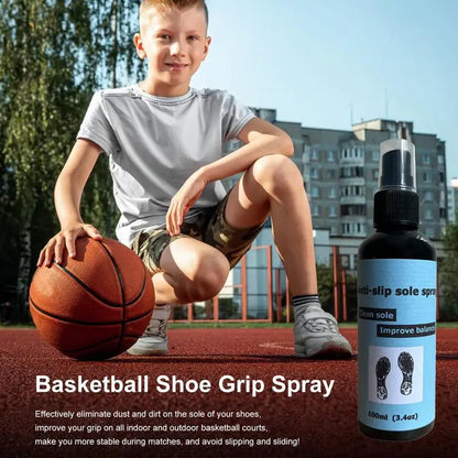 100ml Basketball Shoes Grip Spray Protect Soles Anti-Slip Sole Spray  Basketball Shoe Sole Spray Sole Enhancer Non-stick Shoe