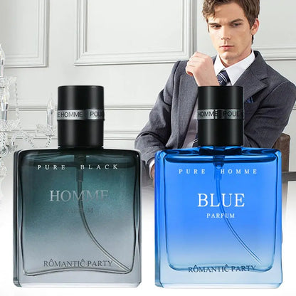 30ml Azure Marine Cologne For Men – Fresh Citrus & Sea Notes,Long-Lasting Charming Romantic Original Cologne Perfumes