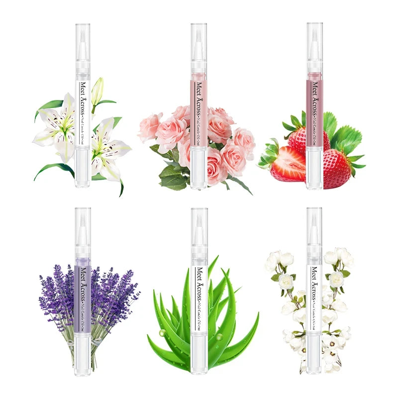 Nail Nutrition Oil Pen Nail Strengthener for Thin Nails And Growth Nail Treatment Cuticle Revitalizer Oil Prevent Agnail Nourish