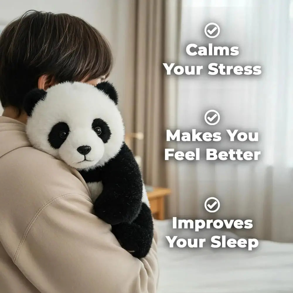 Panda Hugmotion You Emotional Engine Plushtoy That Hugs You Back Panda Plushtoy for Emotional Support Panda Plush Toy