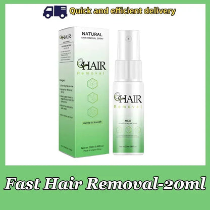 2 Minutes Fast Hair Removal Spray Painless Hair Growth Inhibitor Arm Armpit Leg Permanent Depilatory for Men Women Repair Care