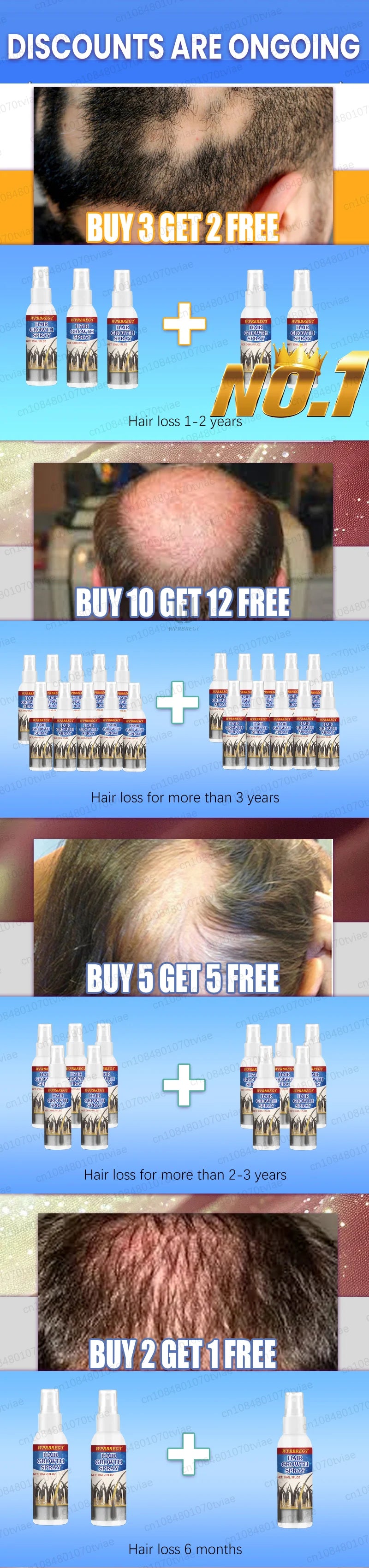 hair water spray, to meet the needs of most people