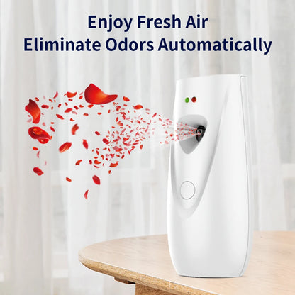 Air Freshener Aerosol Dispenser Fragrance Aerosol Spray Dispenser Car Household Wall-mounted Automatic Adjustable Aroma Diffuser