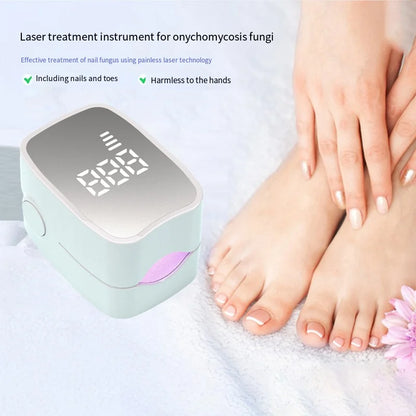 Nails Fungus Laser Treatment Device Rechargeable UV Lamp Fingernails Toenails Onychomycosis Therapy Sterilize Repair Care Tools