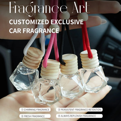 Car Air Freshener car air diffuser, Auto Aromatherapy Fragrance suitable for Car, Home, Office, Bathroom, Bedroom, Car Interior