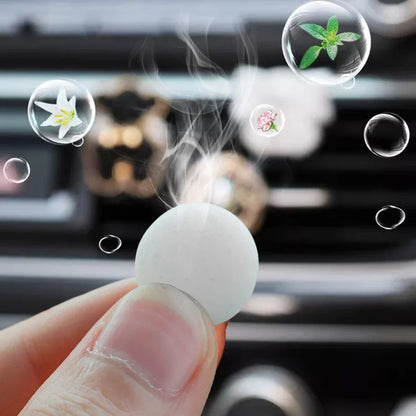 Air Freshener Tablets Refill Solid Perfume Aromatherapy Tablets Car Air Vent Fragrances Flavor Diffuser Car Interior Accessories