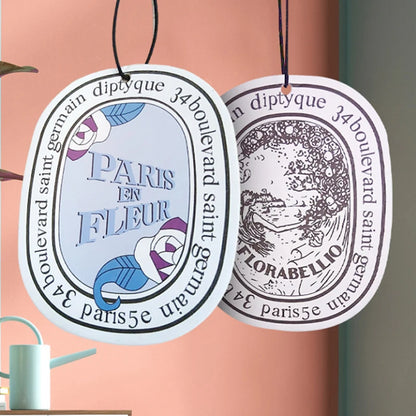 New Car Solid Air Freshener Hanging Clip, Dual Function as Vehicle Decor & Scented Ornament, Long-Lasting Aroma for Cars