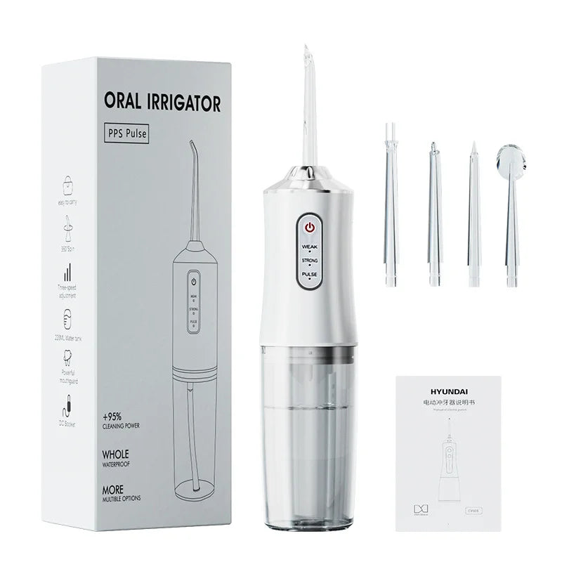 Oral Irrigator Dental Water Jet Flosser Appliance Pick Floss Dentistry Mouth Washing Machine Teeth Whitening Cleaning Tools