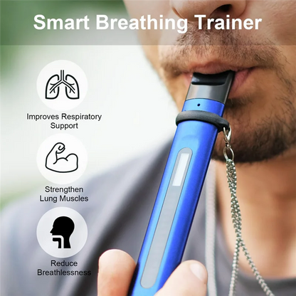 RTSHE-Breathing Exercise Device Smart Breathing Trainer Breathing Exercise Device With Breath Monitor For Athletes And Sports