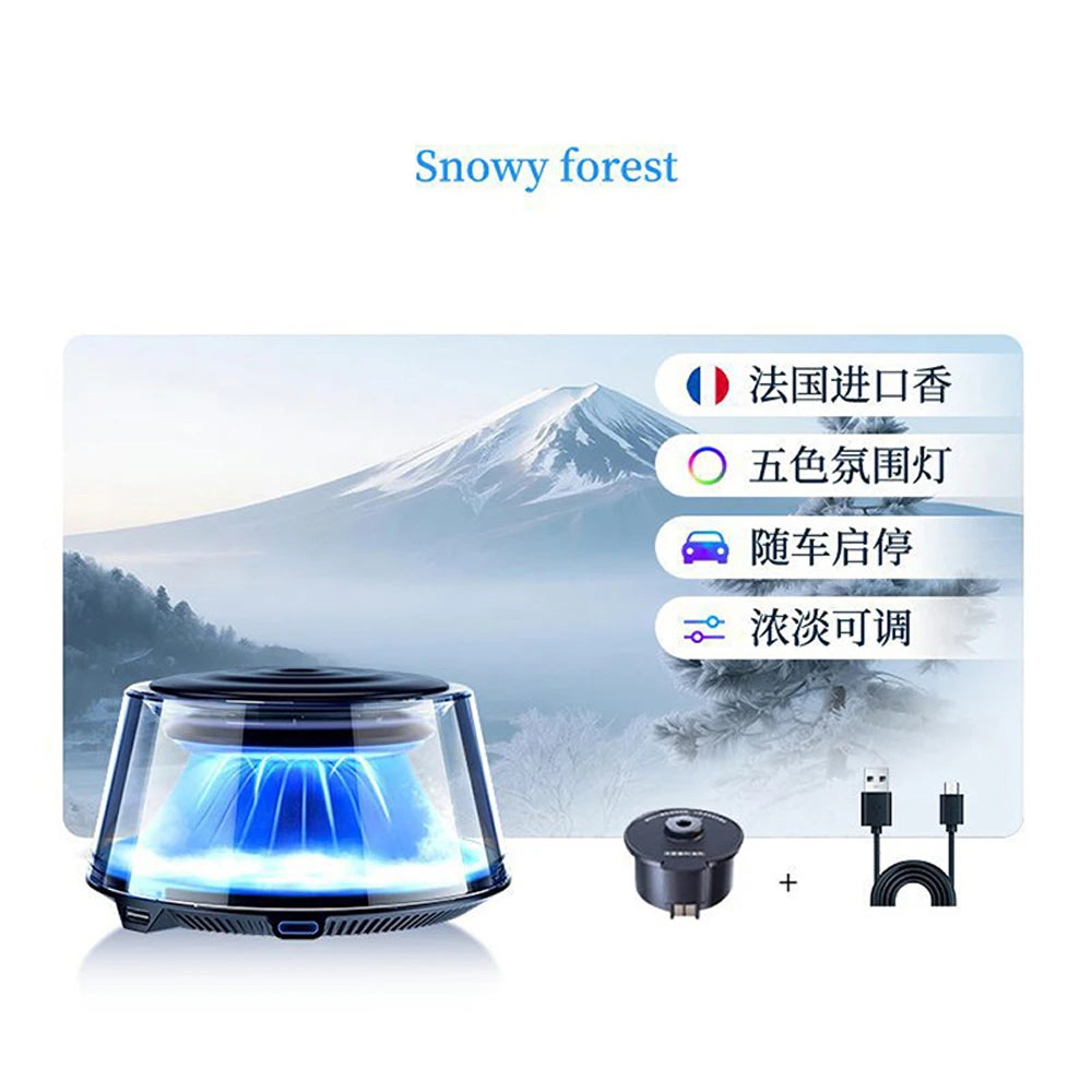 Car Air Freshener Luxury Interior Perfume Long lasting Natural Fragrance Elegant Design Auto Aromatherapy Accessory