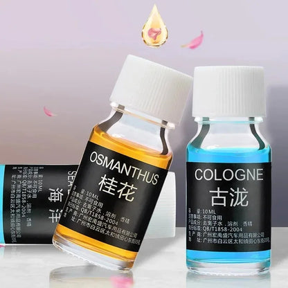 Wood Hanging Car Air Freshener Diffuser Perfume Aromatherapy Essential Oil Bottle Hanging Car Air Freshener Car Auto Accessories