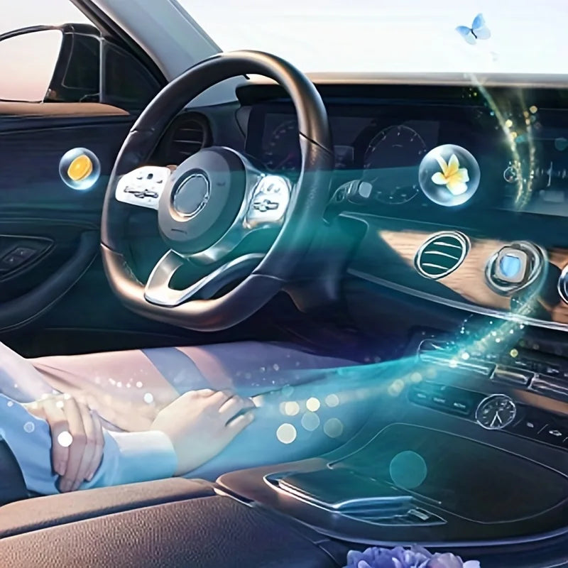 Car Air Freshener Clip, Car Freshener Vent Clips, 4ml Each, Long Lasting Air Freshener For Car, Up To 30 Days Car Refresher Odor