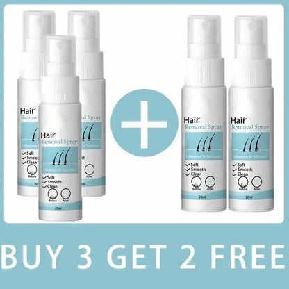 Permanent Hair Removal Spray Painless Hair Remover for Ladies Armpit Legs Arms Hair Growth Inhibitor Depilatory Body Cream Care