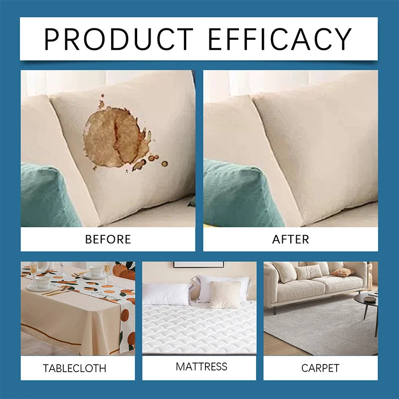 Fabric Carpet  Tapestry Mat Sofa Cleaner Shampoo Home Upholstery Pillow Door Shoes Pad Cleaning Liquid Product Useful Small Tool