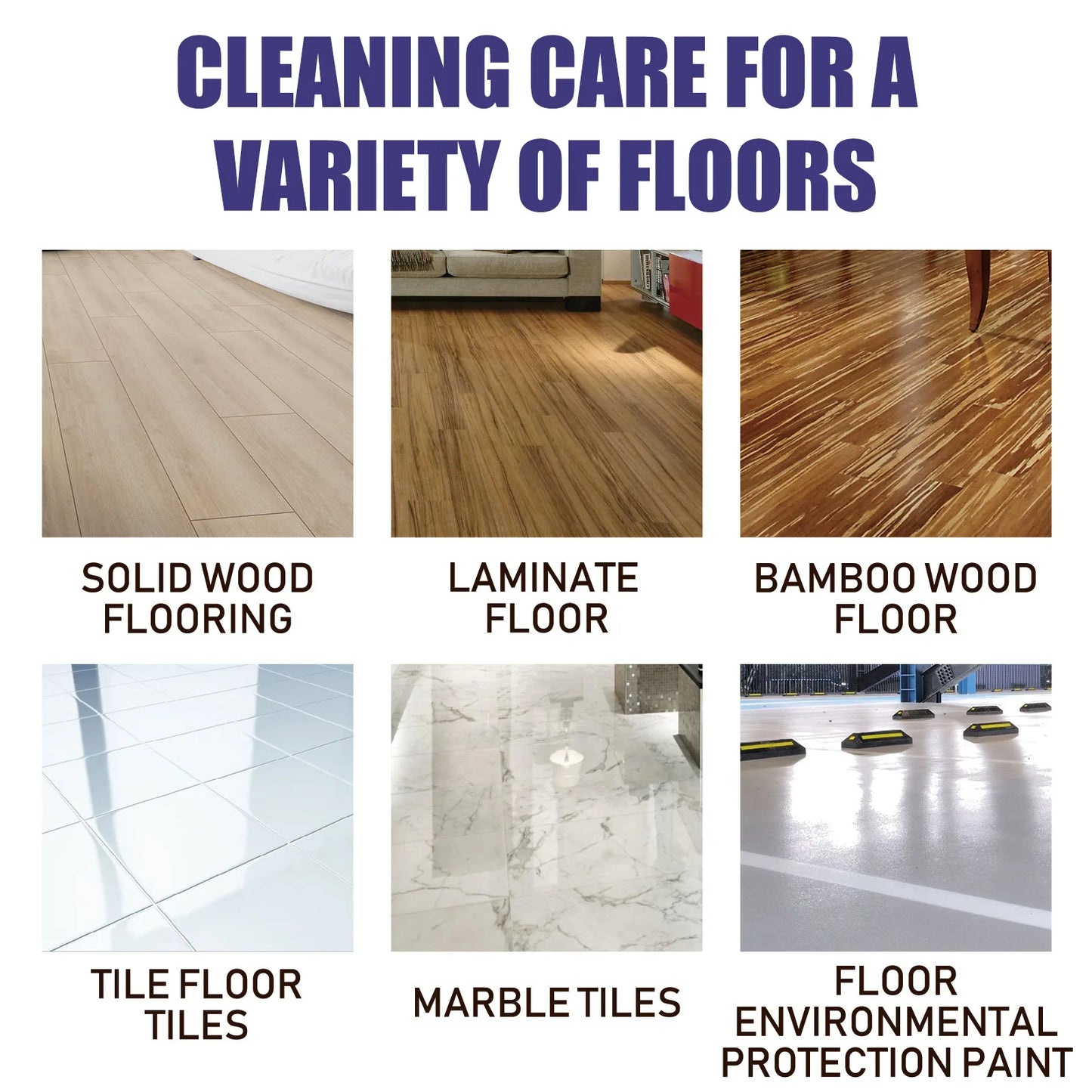 Floor Cleaning Agent Tile Dirt Brighten Cleaning Floor Strong Stain Removal Wooden Floor Scratch Polishing Tile Cleaner Liquid