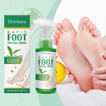 Foot Peeling Spray Improve Heel Cracking Repair Cough Dryness Rermove Dead Skin Exfoliation Antiperspirant Foot Moisture Spray