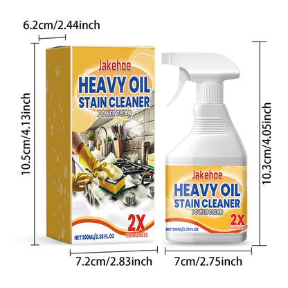 100ml Heavy Oil Cleaner Kitchen Oil Stain Powerful Degreaser Oil Stains Remover Cleaning Grills Oven Home Cooktop Cleaning Spray