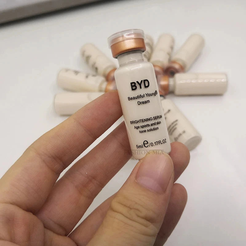 Korea 5ml BB Lip Serum BB Cream Glow Ampoule Starter Kit Brightening Moisturizing Lipstick Serum Kit Lip Gloss Pigment Skin Care