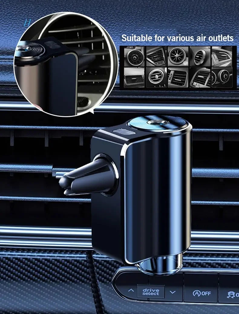 Car Electric Air Diffuser Aroma Air Vent Humidifier Mist Aromatherapy Air Freshener For Removing Odors Accessories